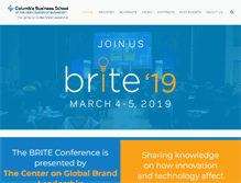 Tablet Screenshot of briteconference.com